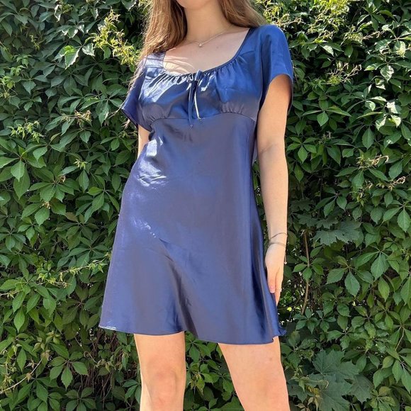 Jones New York Blue Mini Dress - Picture 6 of 8